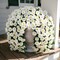 ArtificialFlowers for Outdoor Decor, 2 Pcs Fake Silk White Morning Glory Long Vines UV Resistant Look Real for Home Porch Patio Balcony Planter Decoration